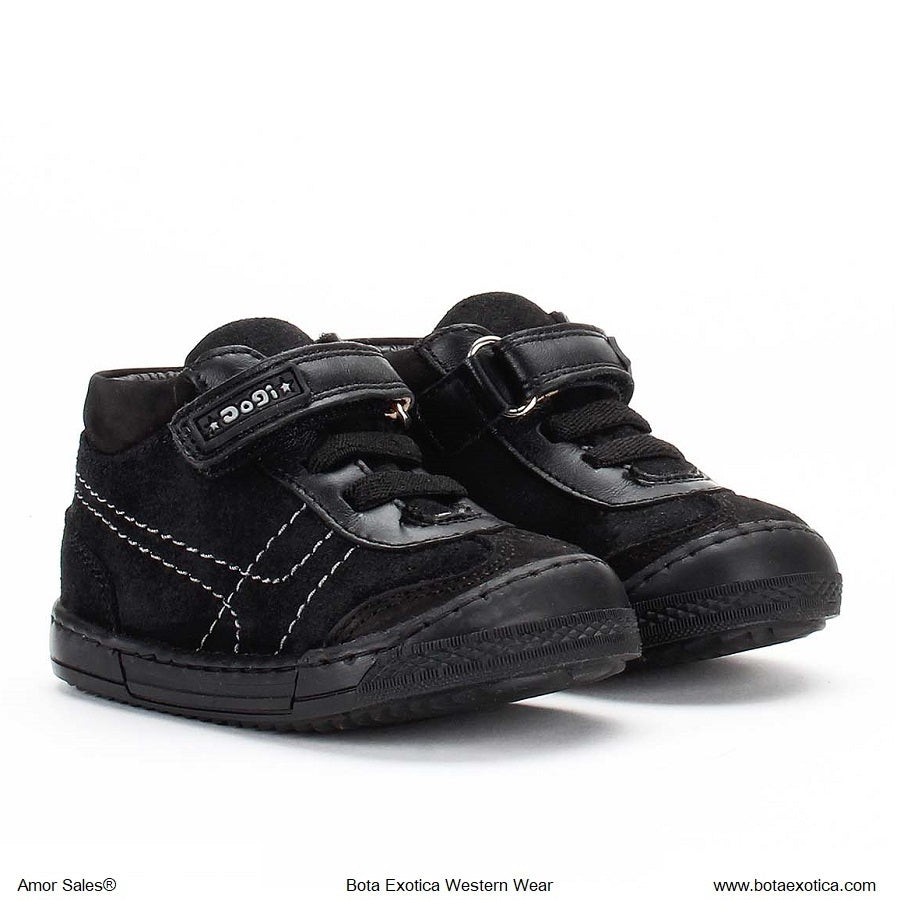 DG8359 Black - Zapatos para Ninos