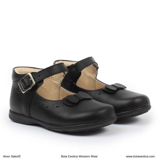 DG8782 Black - Zapatos para Ninas