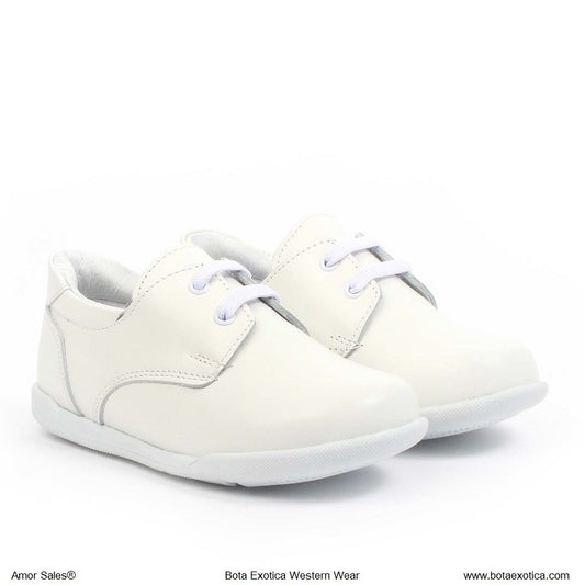 DG8901 White - Zapatos para Ninos
