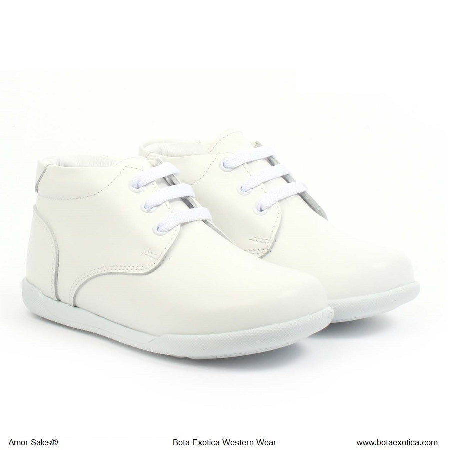 DG8913 White - Zapatos para Ninos