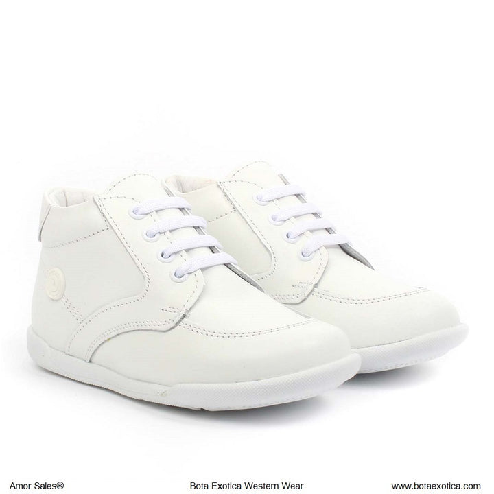 DG8932 White - Zapatos para Ninos