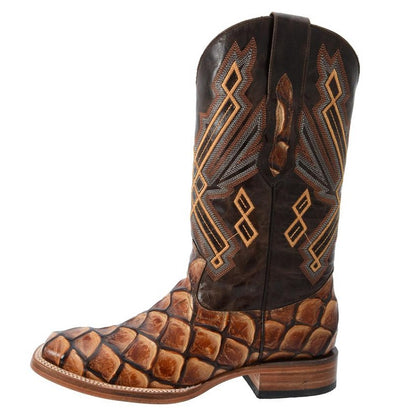 Joe Boots - JB-136 - Shedron- Exotic Boots for Men / Botas Exoticas Para Hombre - Exotic boots, western boots, rodeo boots, cowboy boots - botas exoticas, botas vaqueras, botas de rodeo