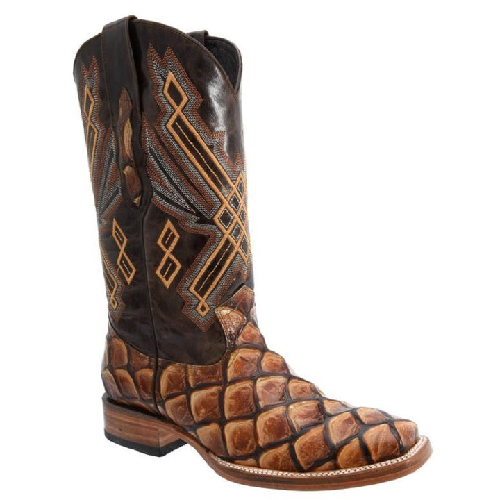 Joe Boots - JB-136 - Shedron- Exotic Boots for Men / Botas Exoticas Para Hombre - Exotic boots, western boots, rodeo boots, cowboy boots - botas exoticas, botas vaqueras, botas de rodeo