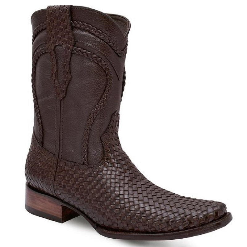 Joe Boots - JB-410 - Brown/Cafe - Cowboy Boots for Men / Botas Vaqueras Para Hombre - Exotic boots, western boots, rodeo boots, cowboy boots - botas exoticas, botas vaqueras, botas de rodeo