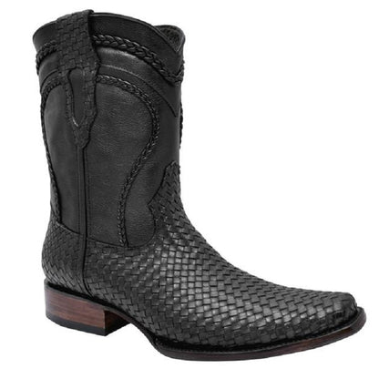 Joe Boots - JB-410 - Black/Negro - Cowboy Boots for Men / Botas Vaqueras Para Hombre - Exotic boots, western boots, rodeo boots, cowboy boots - botas exoticas, botas vaqueras, botas de rodeo