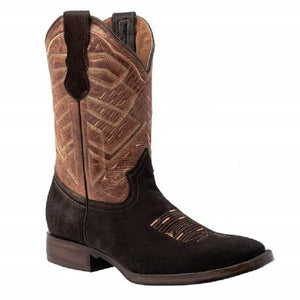 Joe Boots - JB-521 - Brown/Cafe - Rodeo Boots for Men / Botas de Rodeo Para Hombre - Exotic boots, western boots, rodeo boots, cowboy boots - botas exoticas, botas vaqueras, botas de rodeo