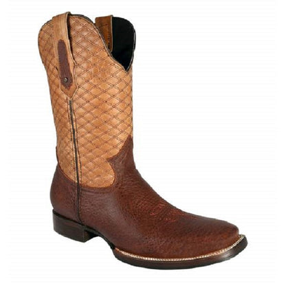 Joe Boots - JB-540 - Brown/Cafe - Rodeo Boots for Men / Botas de Rodeo Para Hombre - Exotic boots, western boots, rodeo boots, cowboy boots - botas exoticas, botas vaqueras, botas de rodeo