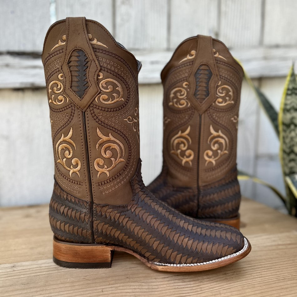 JB-816 Brown Petatillo - Western Boots for Men