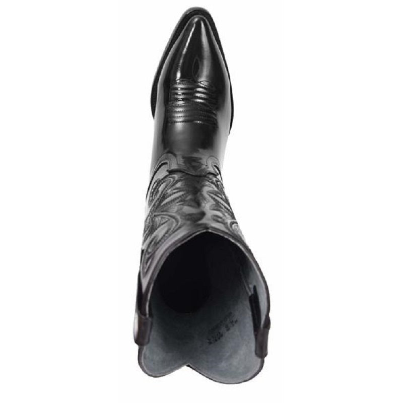 Joe Boots - JB-900C - Black/Negro - Exotic Boots for Men / Botas Exoticas Para Hombre - Exotic boots, western boots, rodeo boots, cowboy boots - botas exoticas, botas vaqueras, botas de rodeo
