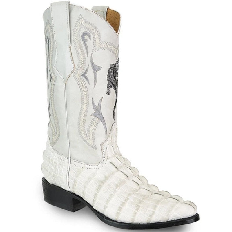 Joe Boots - JB-904 - Bone/Hueso - Exotic Boots for Men / Botas Exoticas Para Hombre - Exotic boots, western boots, rodeo boots, cowboy boots - botas exoticas, botas vaqueras, botas de rodeo