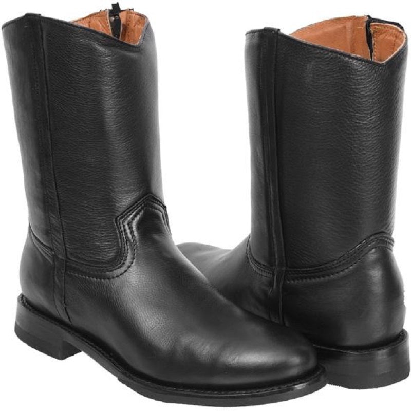Joe Boots - JB-1000- Black/Negro - Casual Boots for Men / Botas Casuales Para Hombre - Exotic boots, western boots, rodeo boots, cowboy boots - botas exoticas, botas vaqueras, botas de rodeo