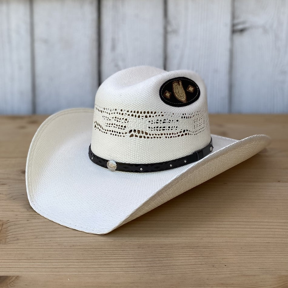 Oscar Bangora Natural - Sombreros Vaqueros para Niños - Sombreros para Niños Vaqueros - Sombreros de Rodeo Niños - Sombreros Vaqueros