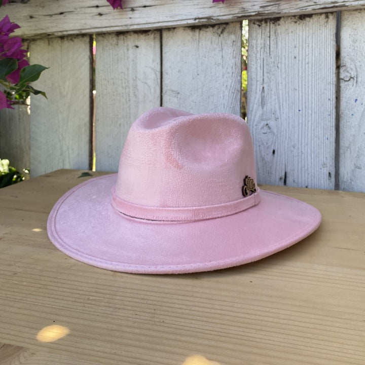 Pink Explorer Felt Hat - Sombreros de Fieltro - Sombreros de Fieltro para Niña - Sombreros para Niñas de Fieltro 