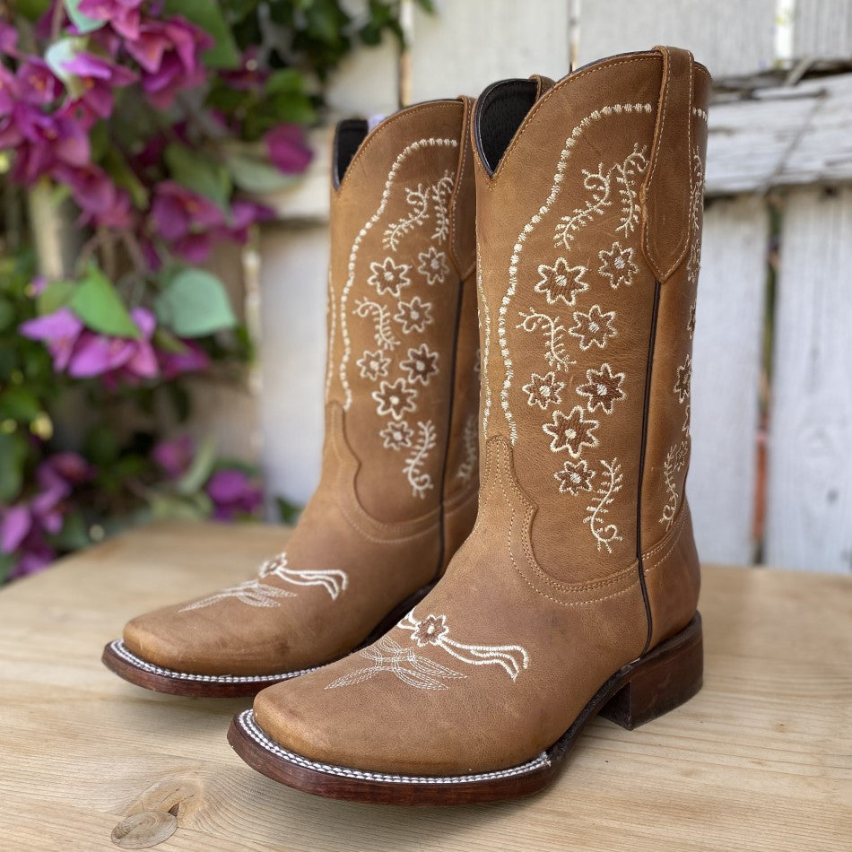 SB-Rosario Tan - Vaqueras para - Botas Vaqueras – Bota Exotica Western Wear - Amor Sales Store