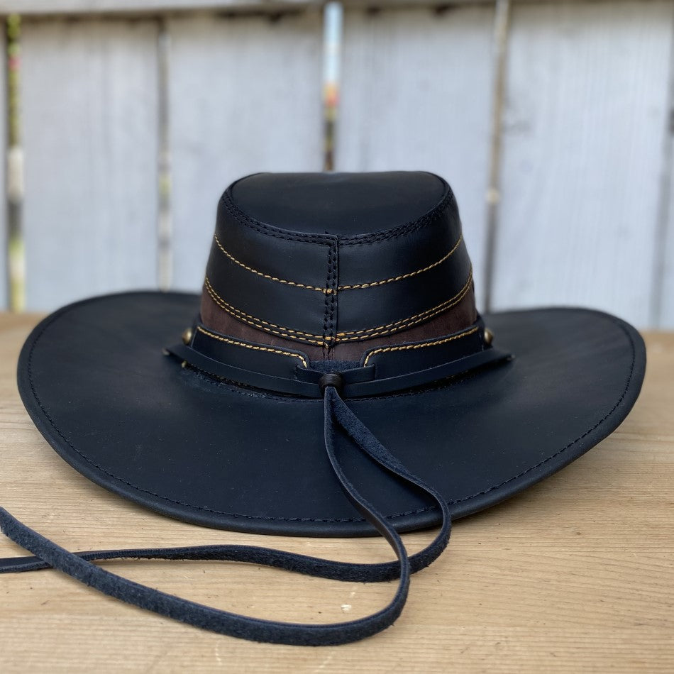 Sombrero de Piel Negro - Sombreros de Piel - Sombreros de Piel para Hombre