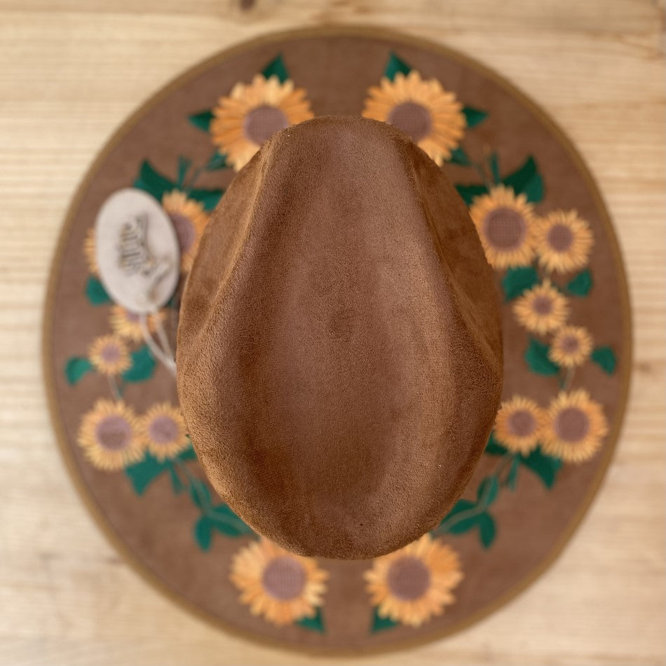 Sombrero de FIeltro para Niña color Tan - Sombrero Mexicano de Fieltro para Niña - Sombrero de FIeltro Tan - Sombreros de Fieltro
