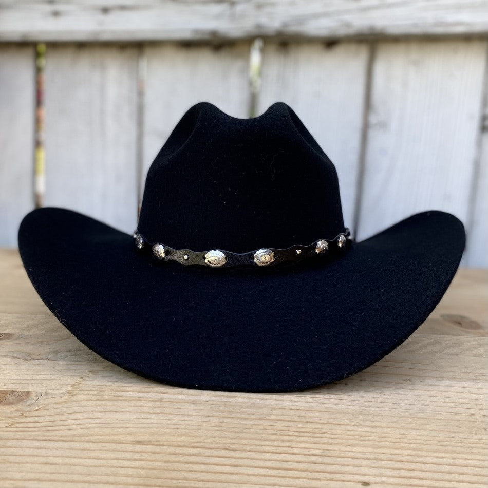 20X Denver Black Tombstone Hats Felt Cowboy Hat